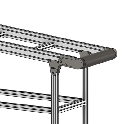 87-000-0 MODULAR SOLUTIONS CONVEYOR PART<BR>CONVEYOR LEG SWIVEL PLATE 35 DEGREE